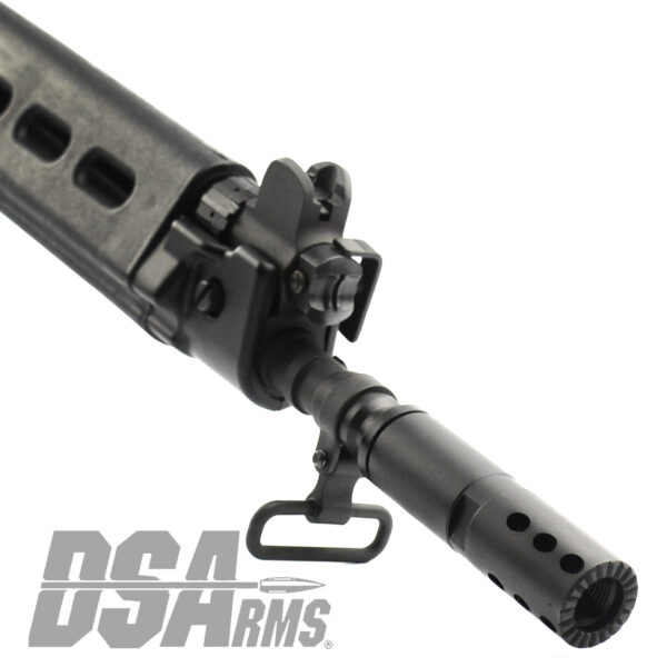 DSA SA58 FAL 16" Jungle Warrior Carbine - Traditional Profile Barrel, 7.62x51mm PARA Stock Carbine - Image 8
