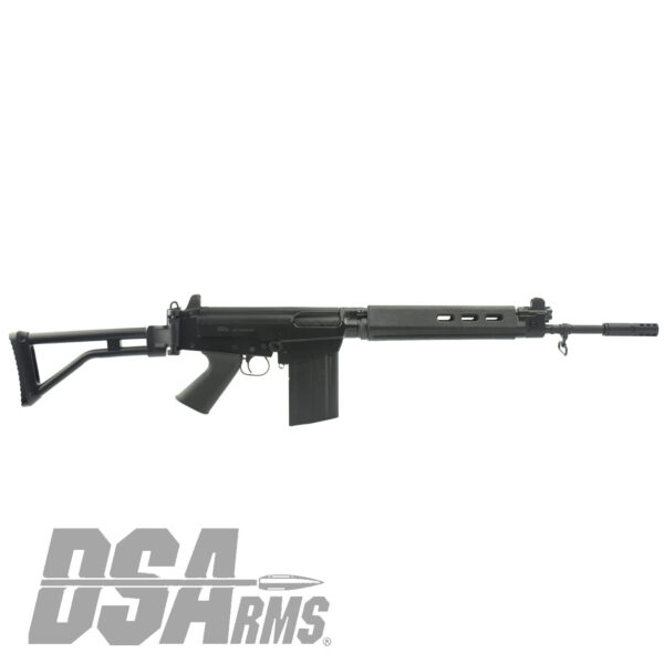 DSA SA58 FAL 18" Bush Warrior Carbine - Traditional Profile Barrel, 7.62x51mm PARA Stock Carbine - Image 2