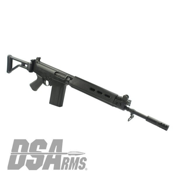 DSA SA58 FAL 18" Bush Warrior Carbine - Traditional Profile Barrel, 7.62x51mm PARA Stock Carbine - Image 4