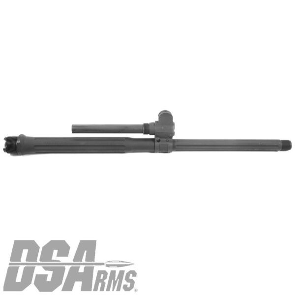 DSA FAL SA58 16" Chrome Lined Fluted Tactical Short Gas System Barrel - Gas Block Included - Image 3