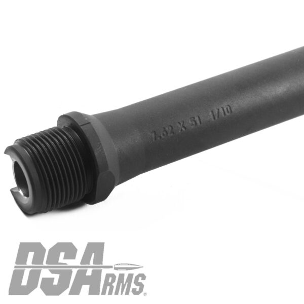 DSA FAL SA58 21" Chrome Lined Medium Contour Barrel Assembly With Gas Block Installed - Image 5