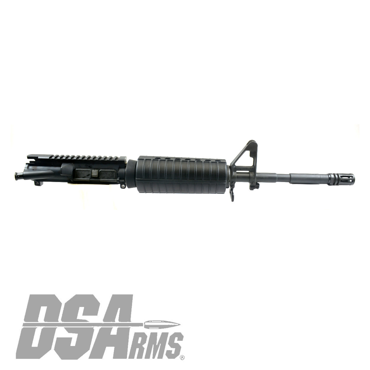 DSA AR15 14.7" Chrome Lined M4 1:7 Twist Sight Tower Upper Assembly - Pinned Flash Hider 16.4" OAL - Image 2