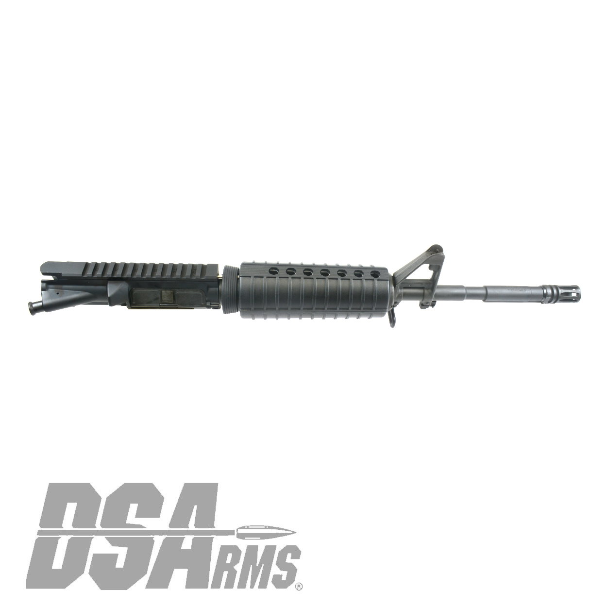 DSA AR15 14.7" Chrome Lined M4 1:7 Twist Sight Tower Upper Assembly - Pinned Flash Hider 16.4" OAL - Image 3