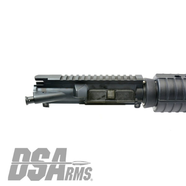 DSA AR15 14.7" Chrome Lined M4 1:7 Twist Sight Tower Upper Assembly - Pinned Flash Hider 16.4" OAL - Image 5