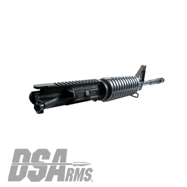 DSA AR15 14.7" Chrome Lined M4 1:7 Twist Sight Tower Upper Assembly - Pinned Flash Hider 16.4" OAL - Image 7