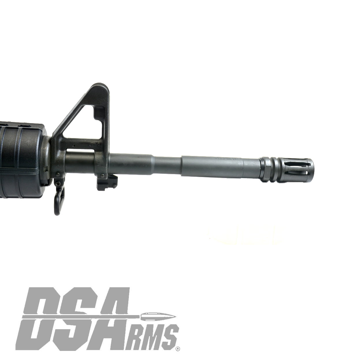 DSA AR15 14.7" Chrome Lined M4 1:7 Twist Sight Tower Upper Assembly - Pinned Flash Hider 16.4" OAL - Image 10