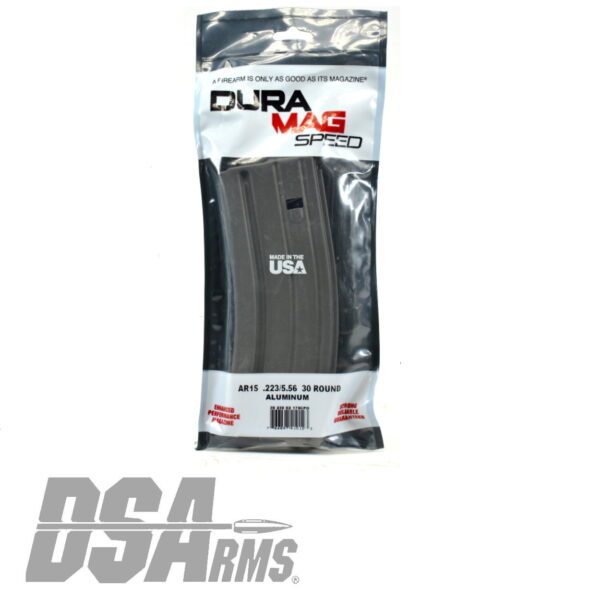 DURAMAG SPEED 5.56/.223/300BLK AR15 Alloy Magazine - 30 Round - Gray DURAMAG SPEED 5.56/.223/300BLK AR15 Alloy Magazine - 30 Round - Gray - Image 4