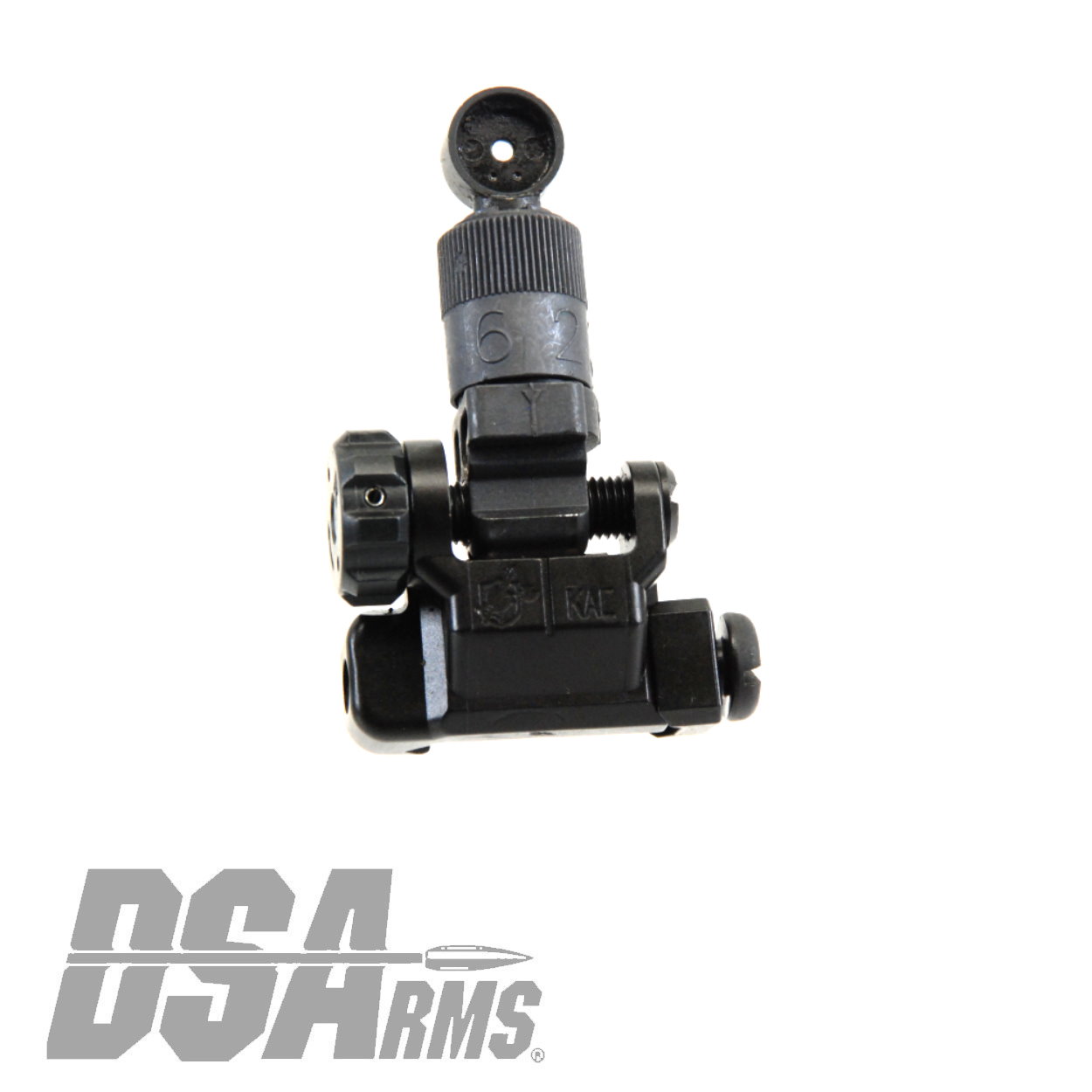 Knights Armament Folding Micro Rear Sight - 200-600 Meter Adjustable - Image 2