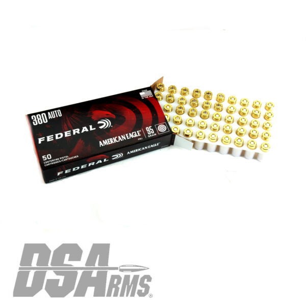American Eagle .380 ACP - 95 Grain - FMJ - Case of 1,000 - Image 3