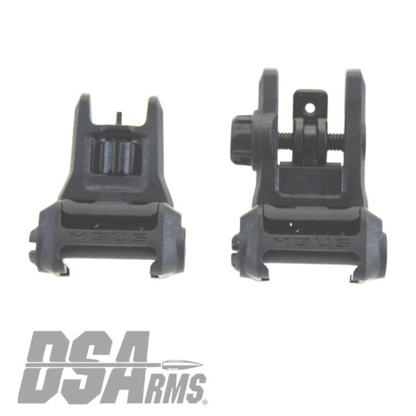 Magpul MBUS Gen 3 Sight - Folding Sight Set - FRONT & REAR - Black Magpul MBUS Gen 3 Sight - Folding Sight Set - FRONT & REAR - Black