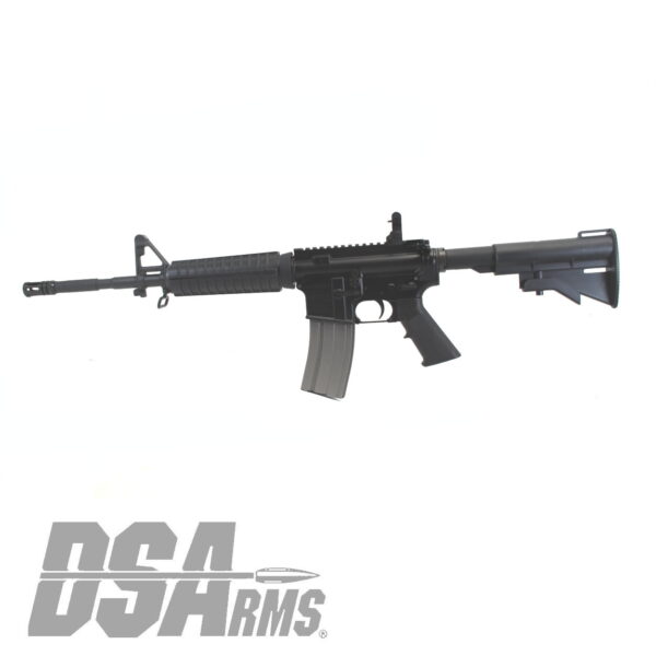 DSA ZM4 14.7" Service Series A3 M4 Flat Top AR Carbine  - 5.56x45mm NATO - P & W 16" OAL Barrel Length DSA ZM4 14.7" Service Series A3 M4 Flat Top AR Carbine  - 5.56x45mm NATO - P & W 16" OAL Barrel Length