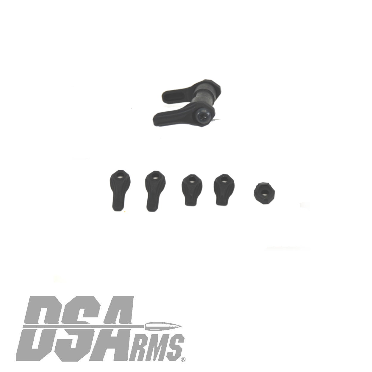 Knight's Armament Company AR15 Ambidextrous Safety Selector - Semi Auto - Black - Image 2