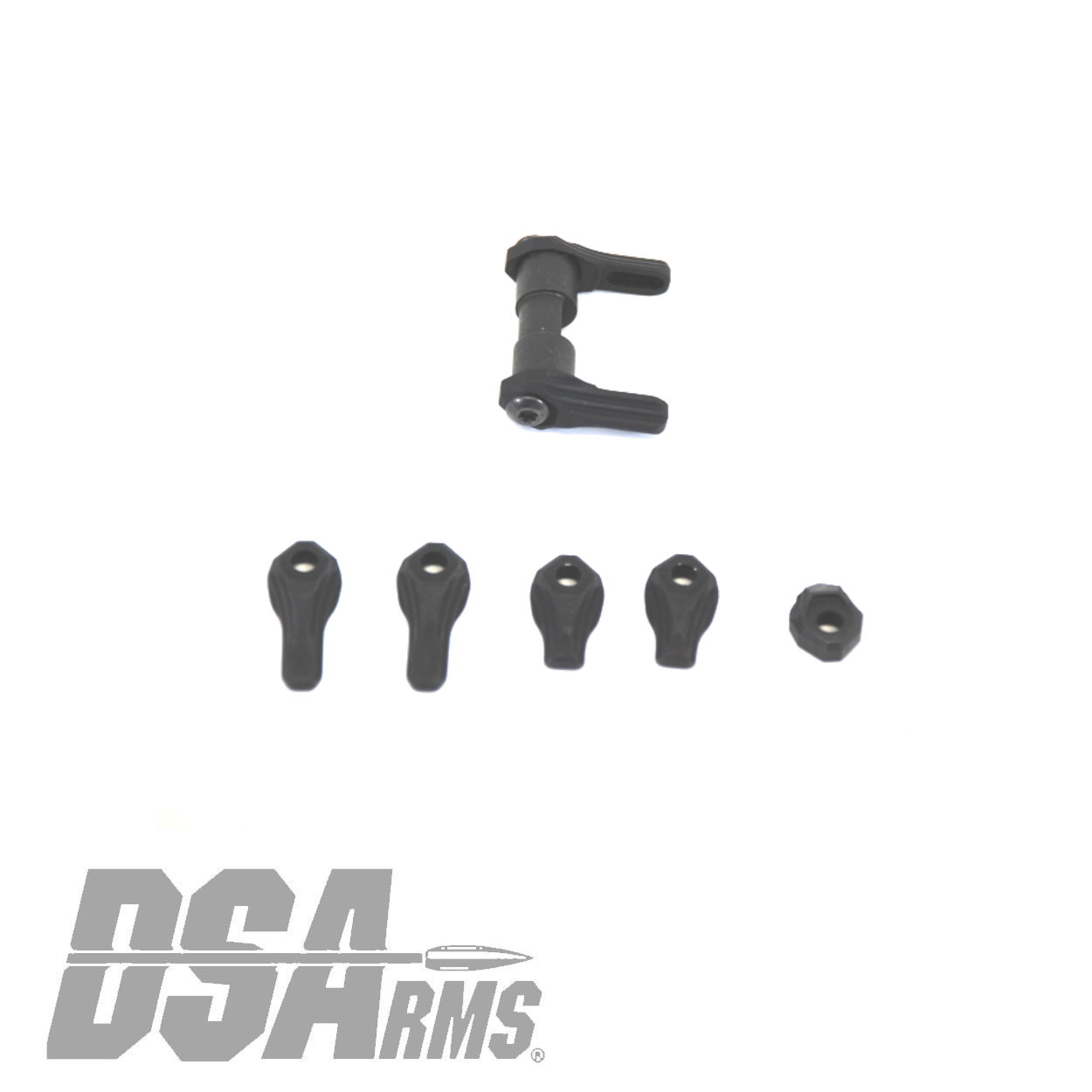 Knight's Armament Company AR15 Ambidextrous Safety Selector - Semi Auto - Black - Image 4