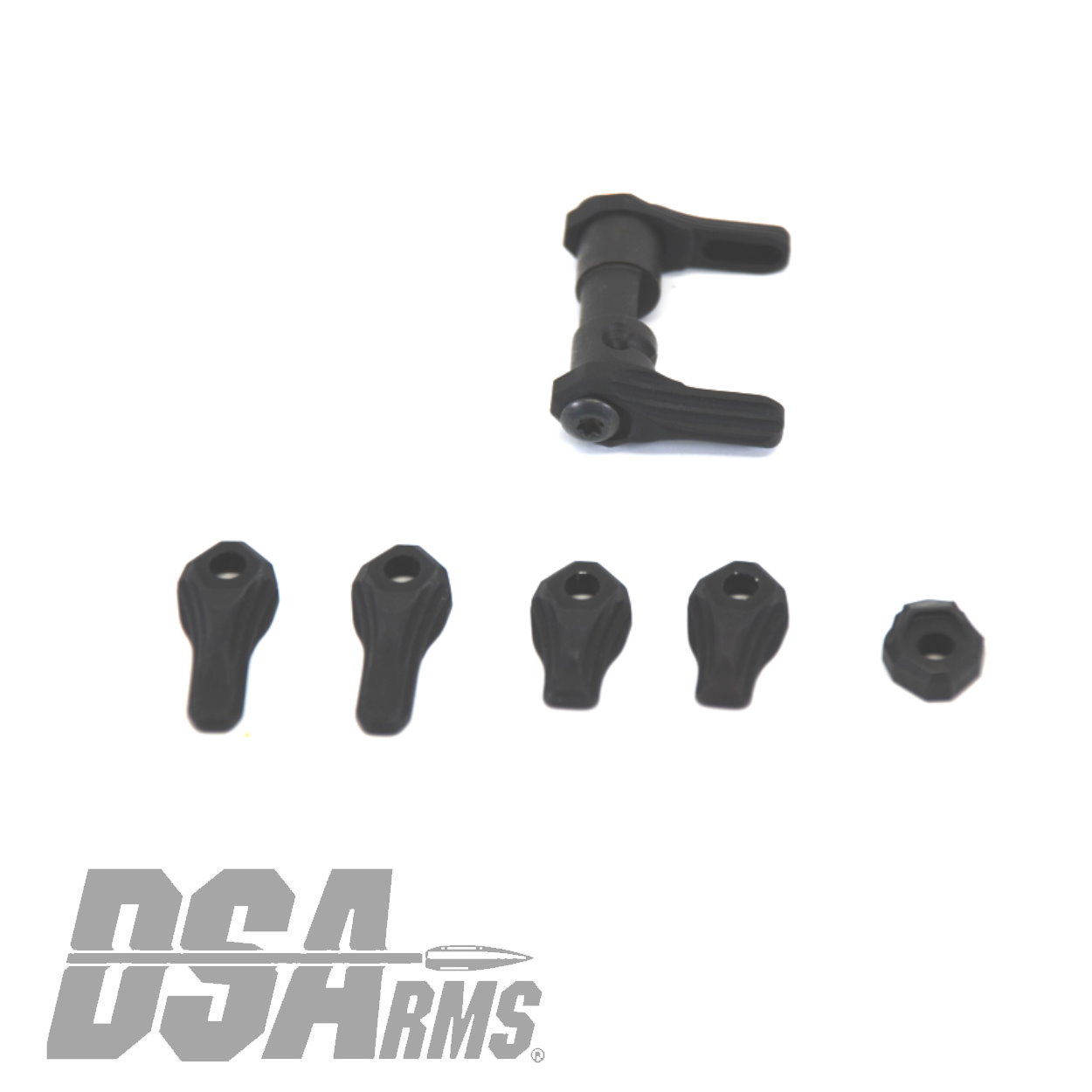 Knight's Armament Company AR15 Ambidextrous Safety Selector - Semi Auto - Black - Image 6