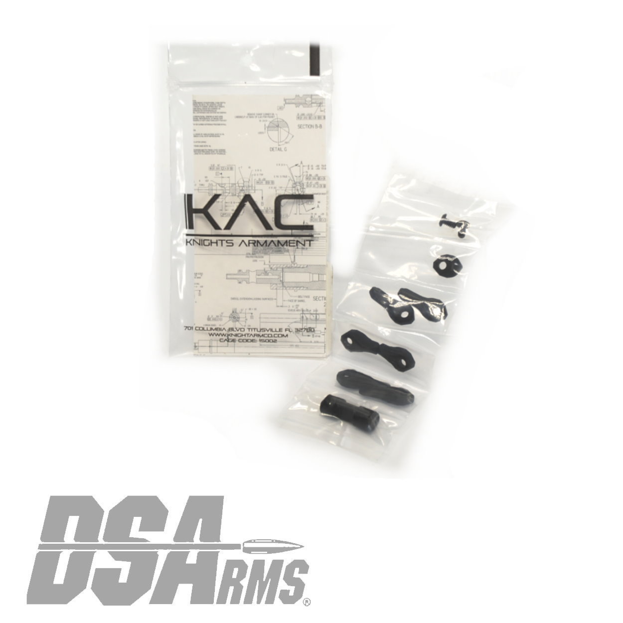 Knight's Armament Company AR15 Ambidextrous Safety Selector - Semi Auto - Black - Image 7
