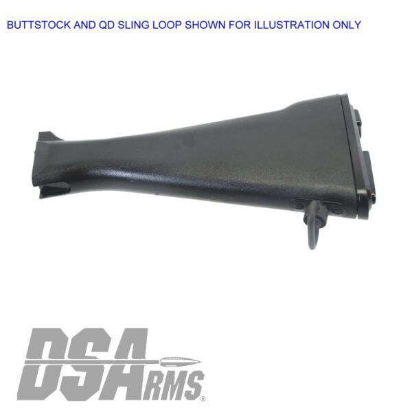 DS Arms SA58 FAL QD Sling Mount Plate for Metric Pattern Buttstock - Image 2