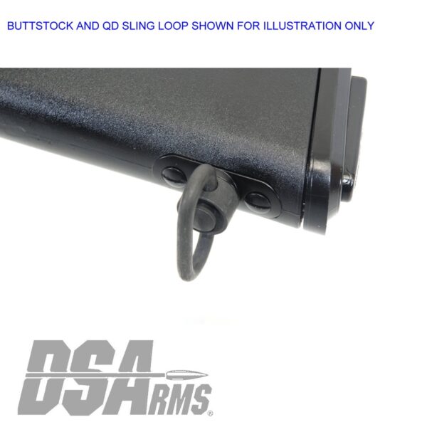 DS Arms SA58 FAL QD Sling Mount Plate for Metric Pattern Buttstock - Image 4