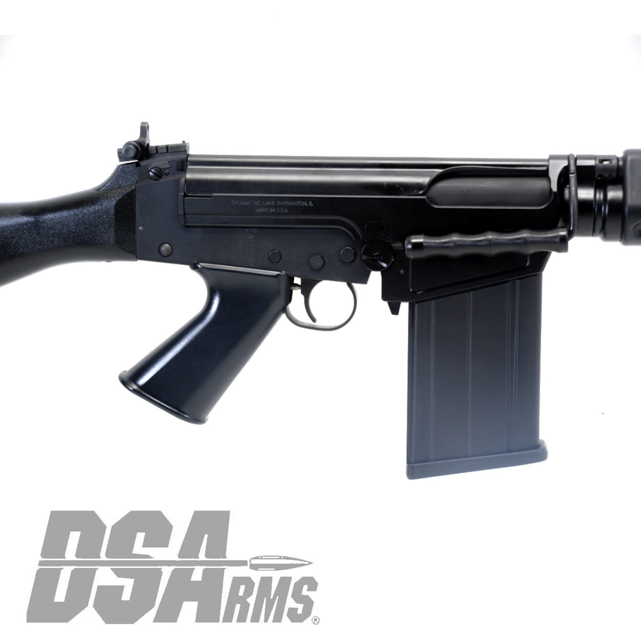 DS Arms SA58 FAL 16" Kommando Carbine Custom Profile Barrel, 7.62x51mm Fixed Stock Rifle - Image 5