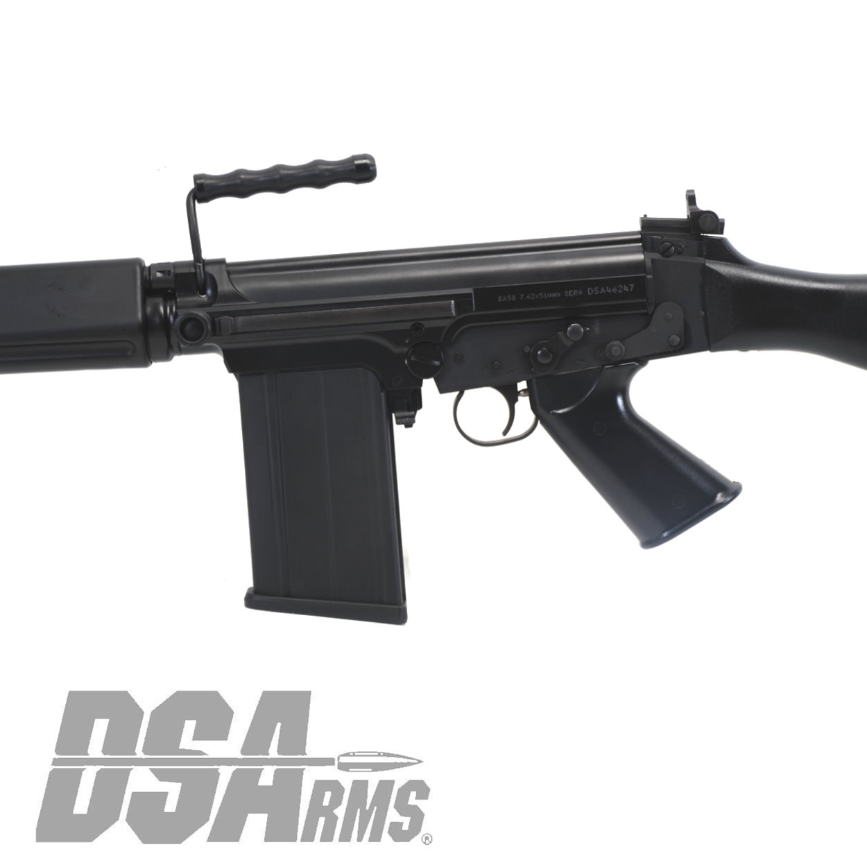 DS Arms SA58 FAL 16" Kommando Carbine Custom Profile Barrel, 7.62x51mm Fixed Stock Rifle - Image 10