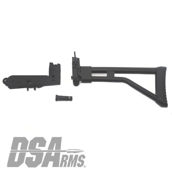 DS Arms SA58 FAL Pistol Conversion Kit - PARA Lower Trigger Frame - PARA Stock - Hinge Block Connecting Bolt
