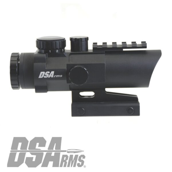 DSA FAL SA58 ACOG Cut Extreme Duty Scope Mount & Gen 2 B.R.O. Battle Rifle Optic Package - Standard Length Mount - Image 4