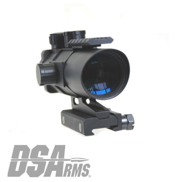 DSA FAL SA58 ACOG Cut Extreme Duty Scope Mount & Gen 2 B.R.O. Battle Rifle Optic Package - Standard Length Mount - Image 5