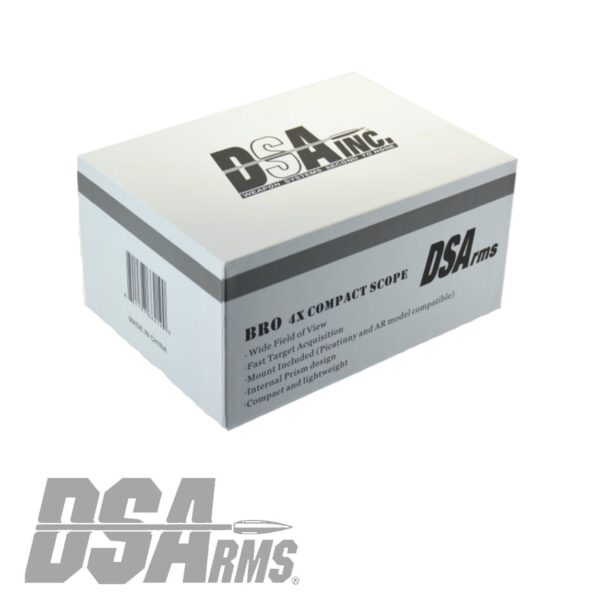 DSA FAL SA58 ACOG Cut Extreme Duty Scope Mount & Gen 2 B.R.O. Battle Rifle Optic Package - Standard Length Mount - Image 8