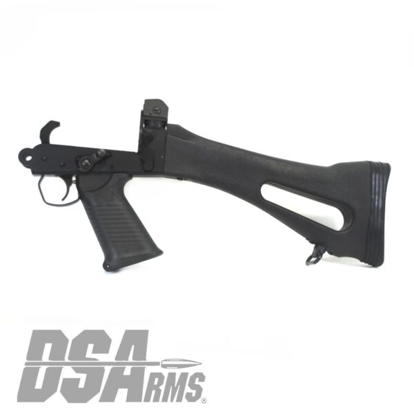 DSA SA58 FAL Upgraded Fixed Stock Lower Trigger Frame - Internals - Hampton Lower - Speed Trigger - X-Series Stock - SAW Pistol Grip - Image 2