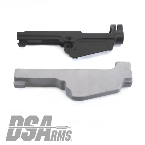 DSA SA58 FN Herstal Forging Model RW.1954 Gendarmerie Marked Stripped Semi Auto FORGED FAL Receiver - Type 1 Carry Handle Cut - 7.62 MM - Image 6