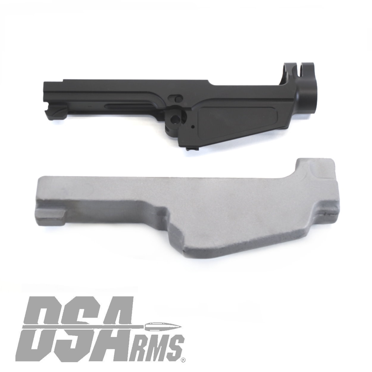 DSA SA58 FN Herstal Forging Model RW.1954 Gendarmerie Marked Stripped Semi Auto FORGED FAL Receiver - Type 1 Carry Handle Cut - 7.62 MM - Image 6