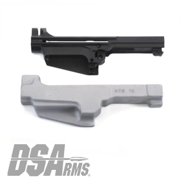 DSA SA58 FN Herstal Forging Model RW.1954 Gendarmerie Marked Stripped Semi Auto FORGED FAL Receiver - Type 1 Carry Handle Cut - 7.62 MM - Image 7