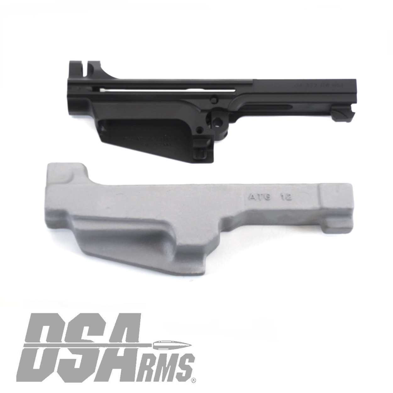 DSA SA58 FN Herstal Forging Model RW.1954 Gendarmerie Marked Stripped Semi Auto FORGED FAL Receiver - Type 1 Carry Handle Cut - 7.62 MM - Image 7