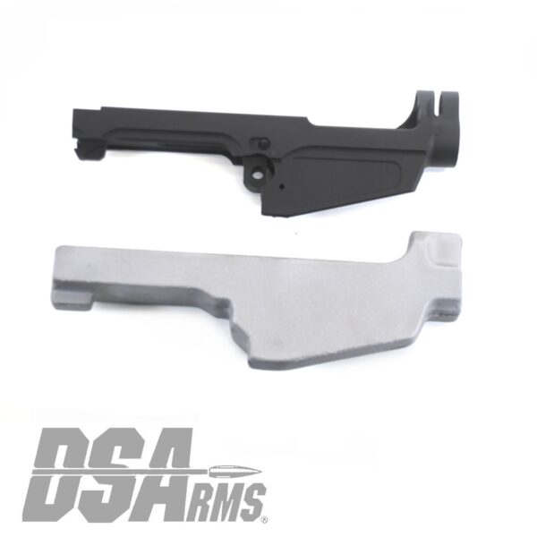 DSA SA58 FN Herstal Forging Model RW.1954 Gendarmerie Marked Stripped Semi Auto FORGED FAL Receiver - Type 2 Carry Handle Cut - 7.62 MM - Image 6
