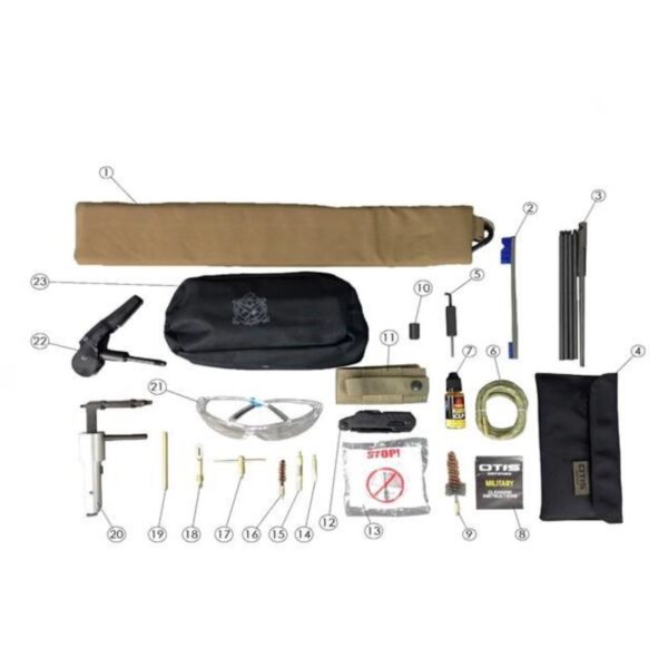 Ohio Ordnance Works, Inc, M240-SLR, 7.62NATO, 20" Barrel, Black Phosphate, 2,500 M13 Belt Links, Front Sight Combo Adjusting Tool, Cleaning Kit, Disas - Image 7