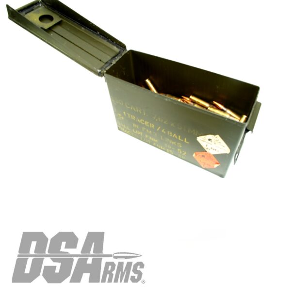 FN Production 7.62x51mm NATO Ammunition - Un-Belted, Loose - 200 Round Can - Image 6