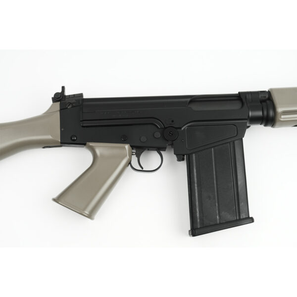 DS Arms SA58 FAL 16" Traditional Profile Barrel, 7.62x51mm Fixed Stock Rifle, Flat Dark Earth Furniture - Image 11