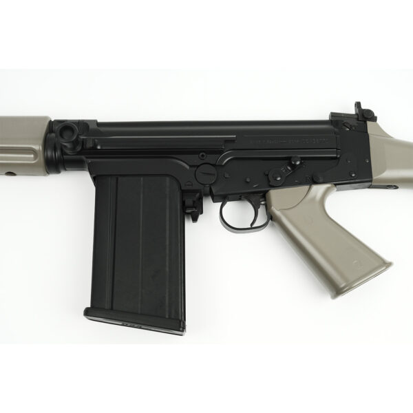 DS Arms SA58 FAL 16" Traditional Profile Barrel, 7.62x51mm Fixed Stock Rifle, Flat Dark Earth Furniture - Image 15