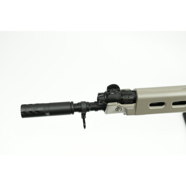 DS Arms SA58 FAL 16" Traditional Profile Barrel, 7.62x51mm Fixed Stock Rifle, Flat Dark Earth Furniture - Image 8