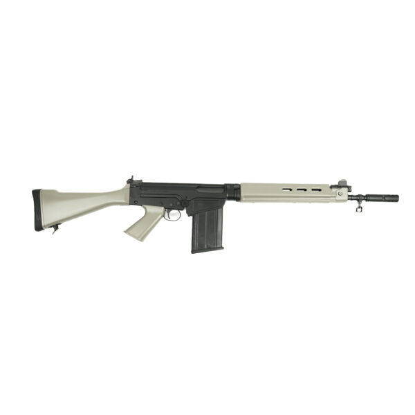 DS Arms SA58 FAL 16" Traditional Profile Barrel, 7.62x51mm Fixed Stock Rifle, Flat Dark Earth Furniture - Image 9