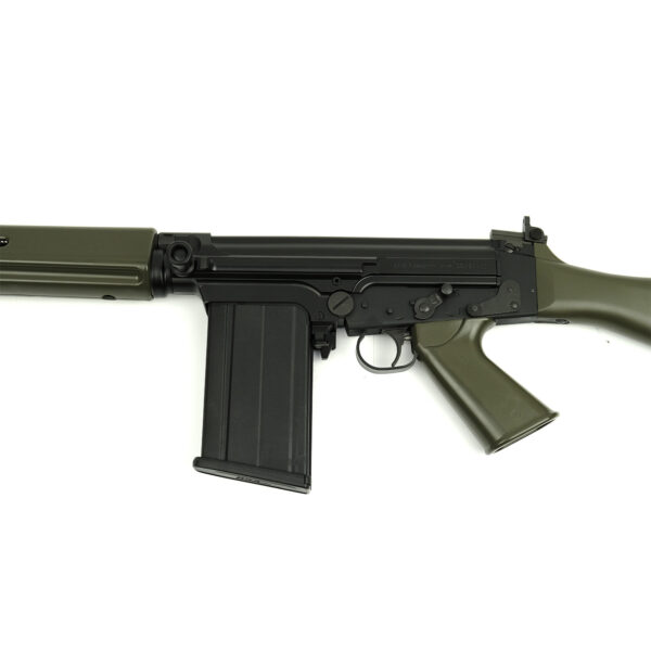 DS Arms SA58 FAL 16" Traditional Profile Barrel, 7.62x51mm Fixed Stock Rifle, OD Green Furniture - Image 13