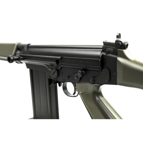 DS Arms SA58 FAL 16" Traditional Profile Barrel, 7.62x51mm Fixed Stock Rifle, OD Green Furniture - Image 2