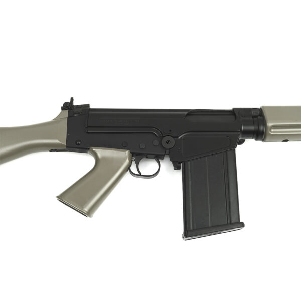 DS Arms SA58 FAL 18" Traditional Profile Barrel, 7.62x51mm Fixed Stock Rifle, Flat Dark Earth Furniture - Image 2