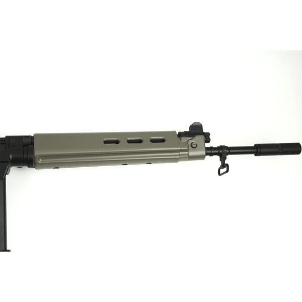 DS Arms SA58 FAL 18" Traditional Profile Barrel, 7.62x51mm Fixed Stock Rifle, Flat Dark Earth Furniture - Image 3