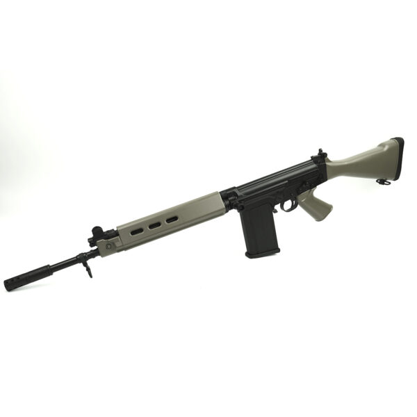 DS Arms SA58 FAL 18" Traditional Profile Barrel, 7.62x51mm Fixed Stock Rifle, Flat Dark Earth Furniture - Image 4