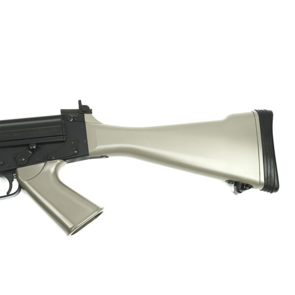 DS Arms SA58 FAL 18" Traditional Profile Barrel, 7.62x51mm Fixed Stock Rifle, Flat Dark Earth Furniture - Image 5