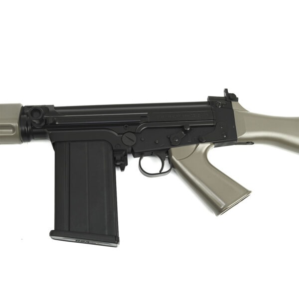 DS Arms SA58 FAL 18" Traditional Profile Barrel, 7.62x51mm Fixed Stock Rifle, Flat Dark Earth Furniture - Image 6