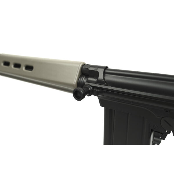 DS Arms SA58 FAL 18" Traditional Profile Barrel, 7.62x51mm Fixed Stock Rifle, Flat Dark Earth Furniture - Image 9