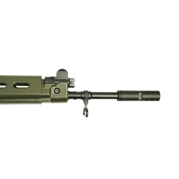 DS Arms SA58 FAL 18" Traditional Profile Barrel, 7.62x51mm Fixed Stock Rifle, OD Green Furniture - Image 10