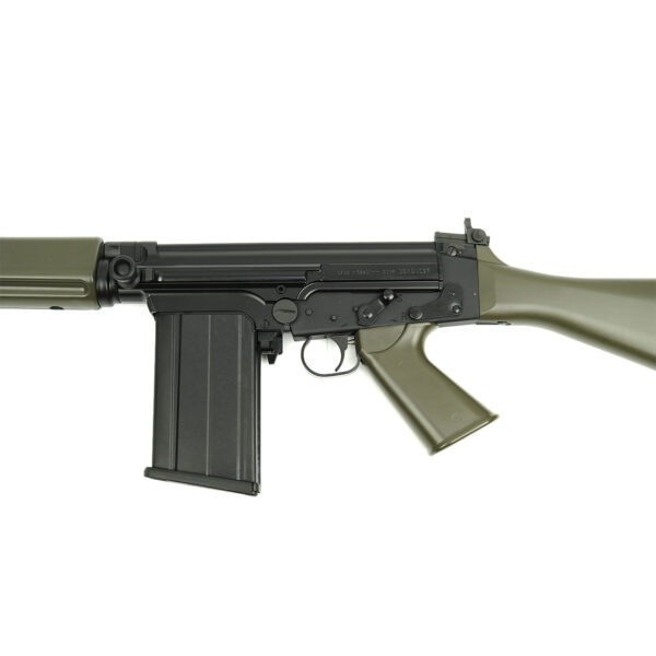 DS Arms SA58 FAL 18" Traditional Profile Barrel, 7.62x51mm Fixed Stock Rifle, OD Green Furniture - Image 5