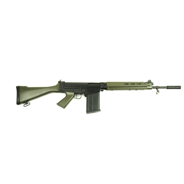 DS Arms SA58 FAL 18" Traditional Profile Barrel, 7.62x51mm Fixed Stock Rifle, OD Green Furniture - Image 6